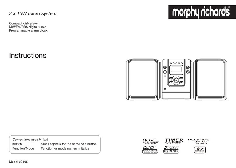 Morphy Richards IB29105 User manual