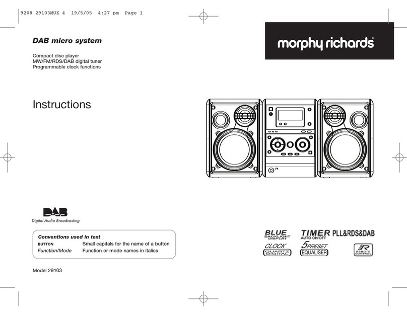 Morphy Richards IB29103 instructions