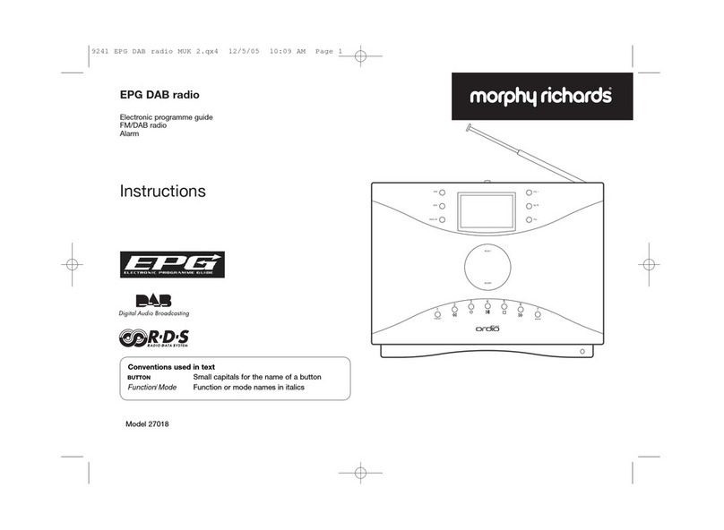 Morphy Richards IB27018 instructions
