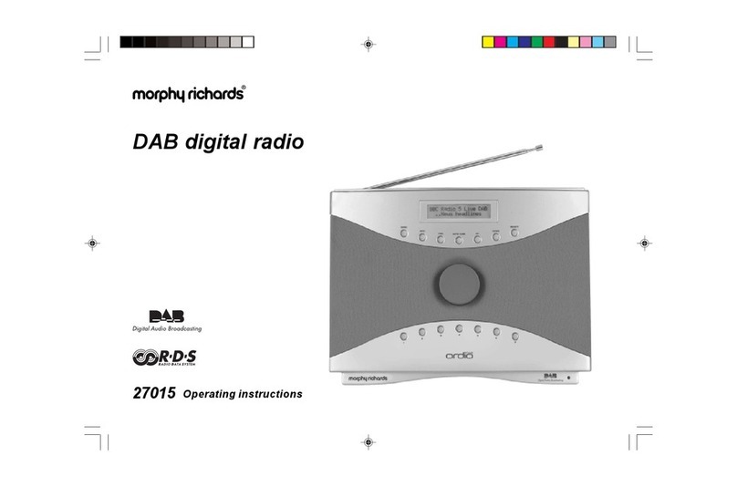 Morphy Richards IB27015 User manual