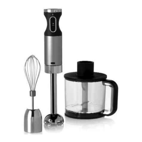 Morphy Richards CORDLESS HAND BLENDER - REV 1 User manual