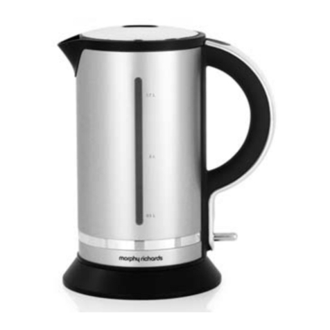 Morphy Richards FUSION KETTLE User manual