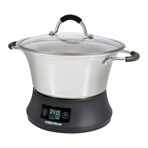 Morphy Richards FLAVOUR SAVOUR User manual