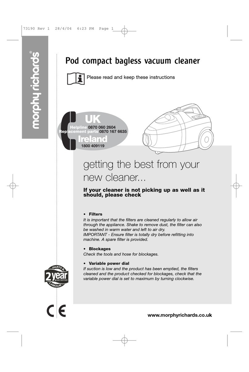 Morphy Richards IB73190 instructions