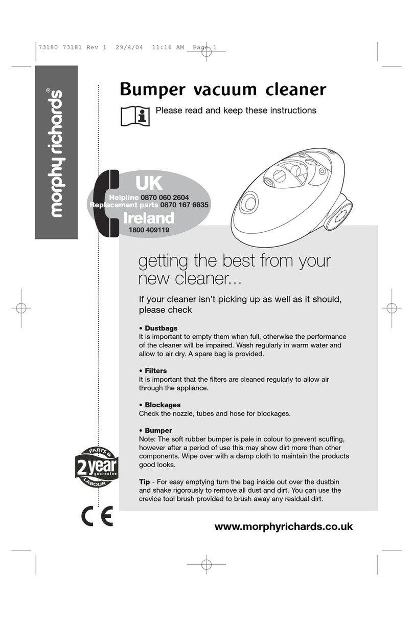 Morphy Richards IB73180 instructions