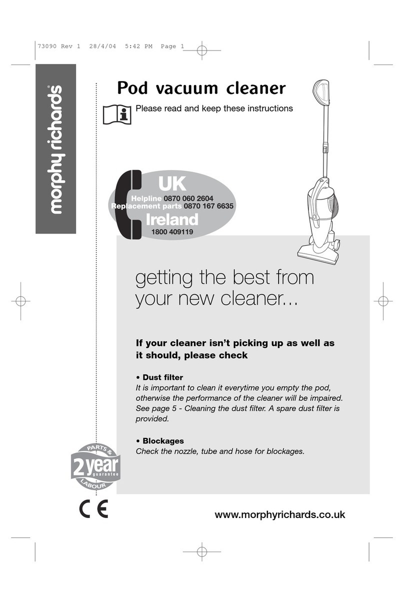 Morphy Richards IB73090 instructions