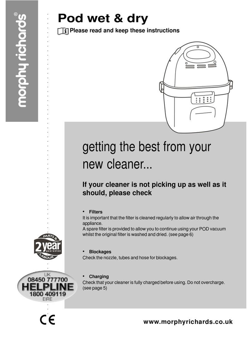 Morphy Richards IB73100 User manual Morphy Richards IB73100 User manual