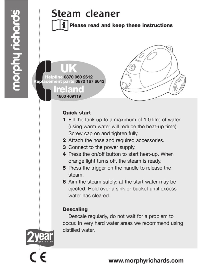 Morphy Richards IB70540 User manual Morphy Richards IB70540 User manual