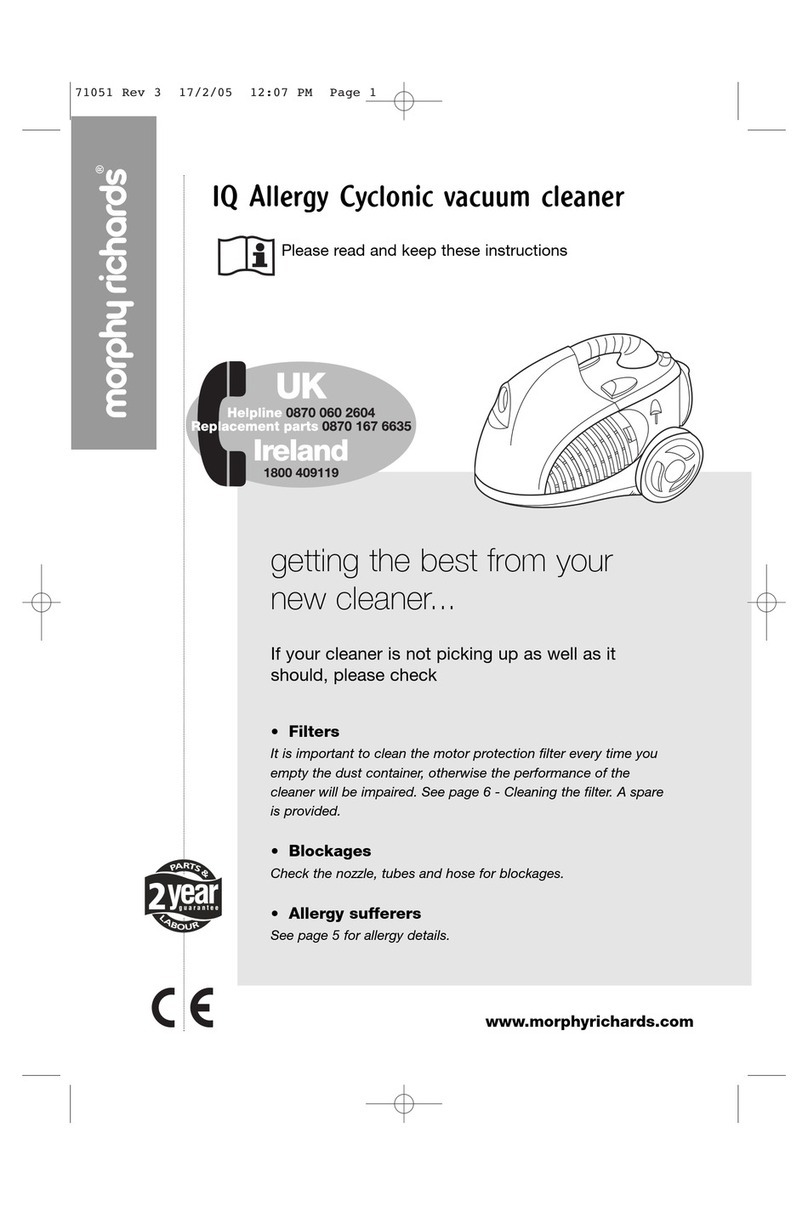 Morphy Richards IB71051 User manual