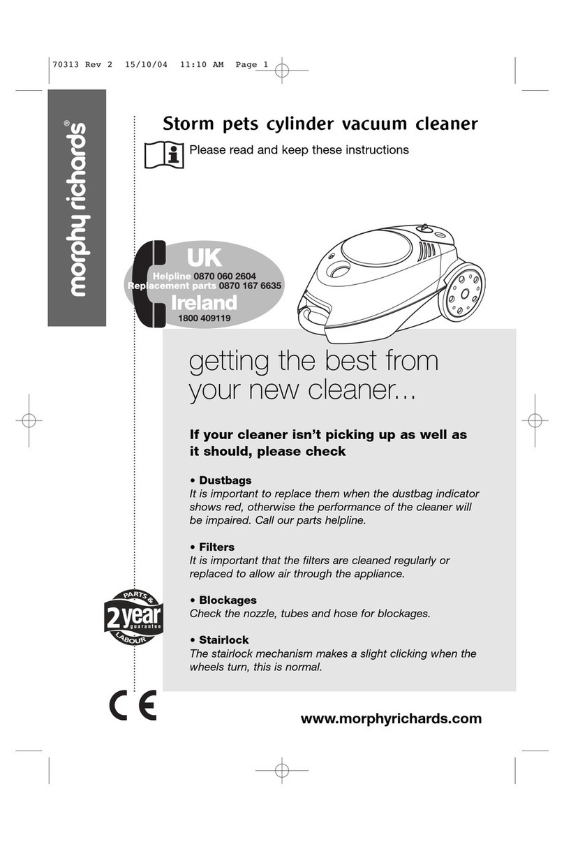 Morphy Richards IB70313 instructions