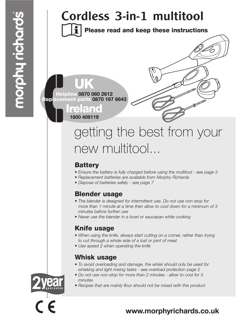 Morphy Richards IB48960 instructions