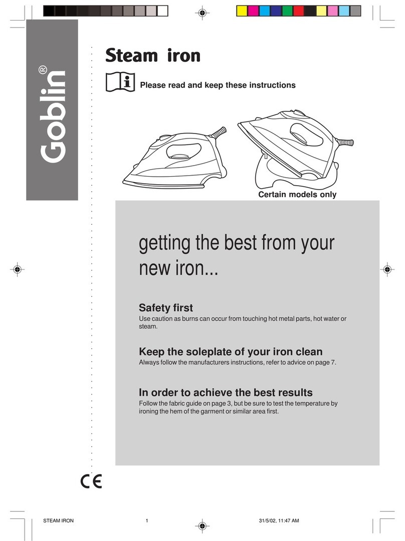 Goblin IB86000 instructions