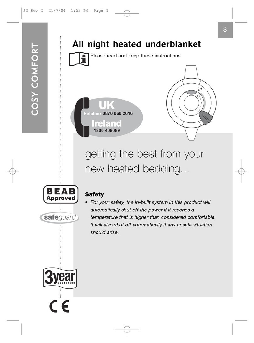 Cosy Comfort IB75000 instructions