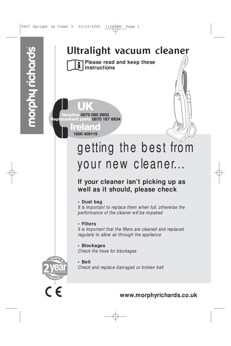 Morphy Richards IB73301 User manual Morphy Richards IB73301 User manual