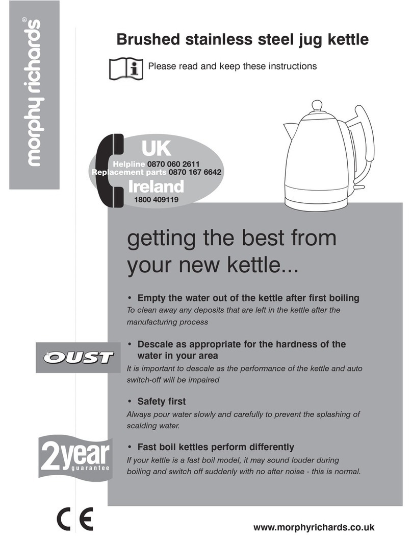 Morphy Richards IB43130 User manual