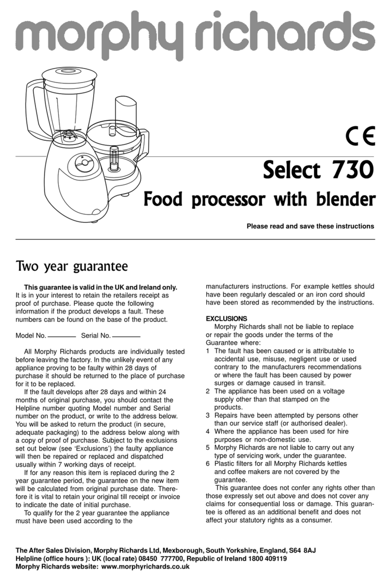 Morphy Richards IB48920 User manual