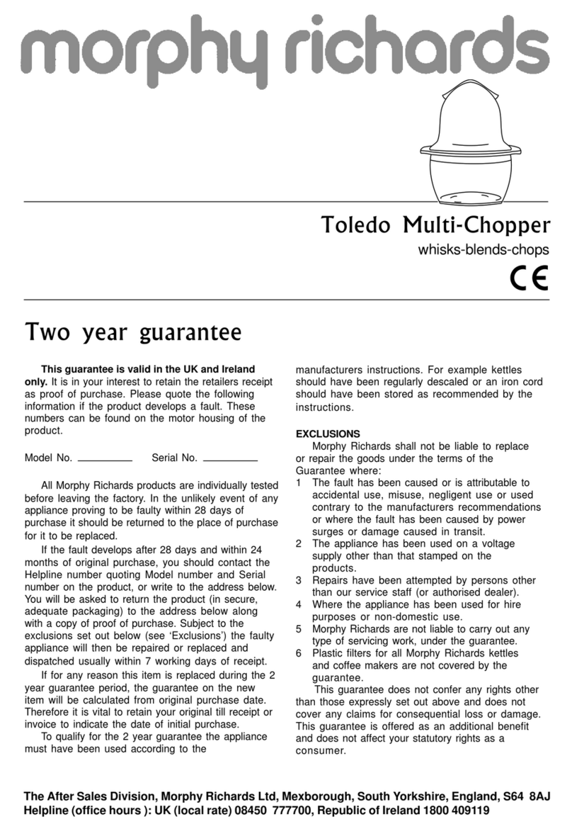 Morphy Richards IB48560 User manual