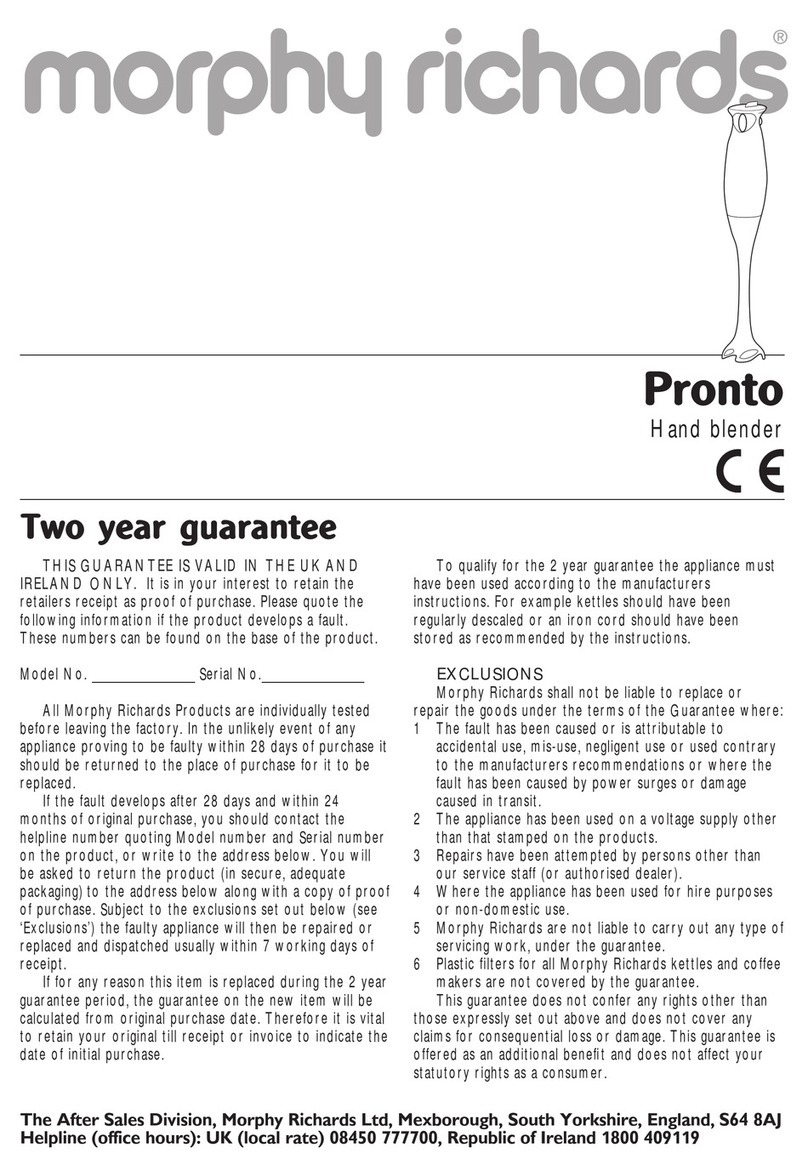 Morphy Richards IB48510 manual