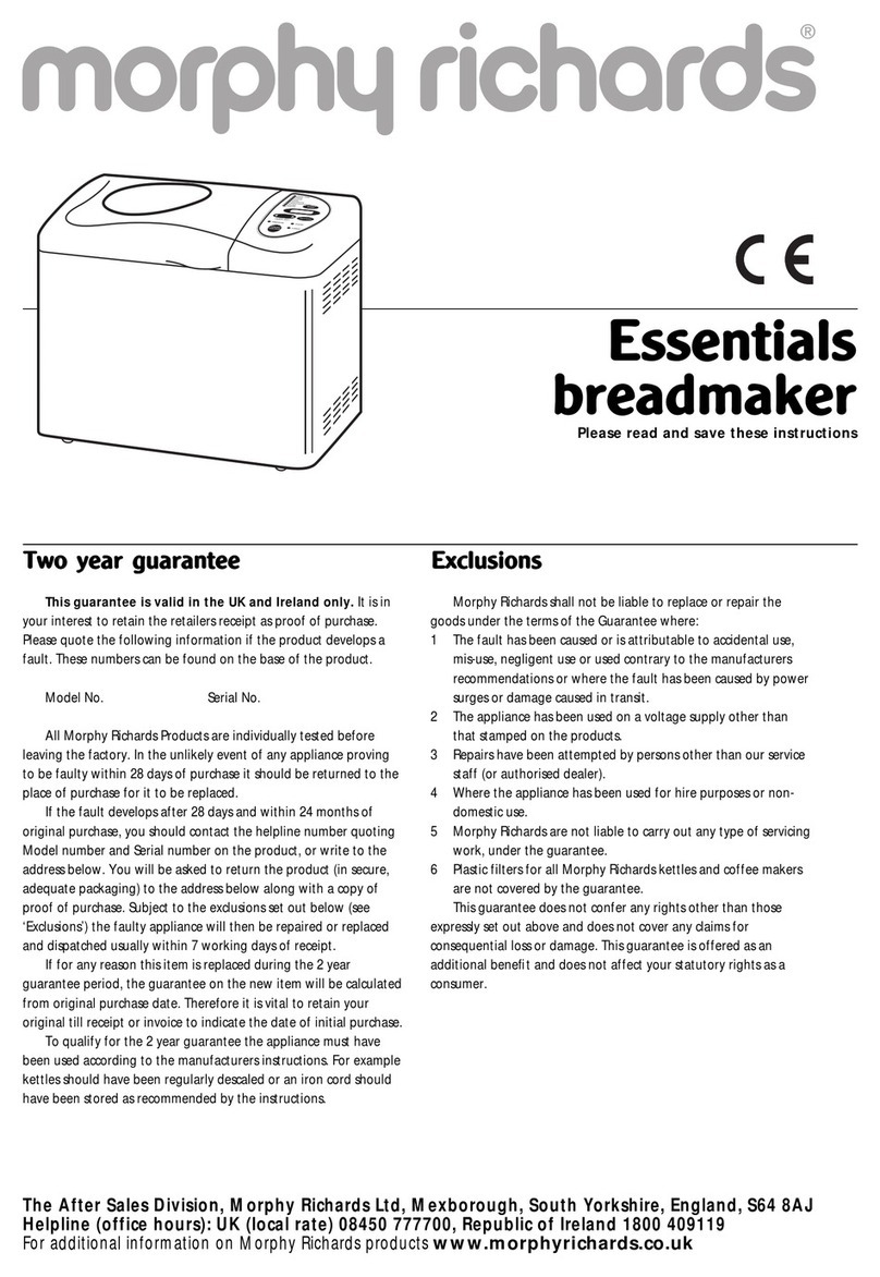 Morphy Richards IB48260 User manual
