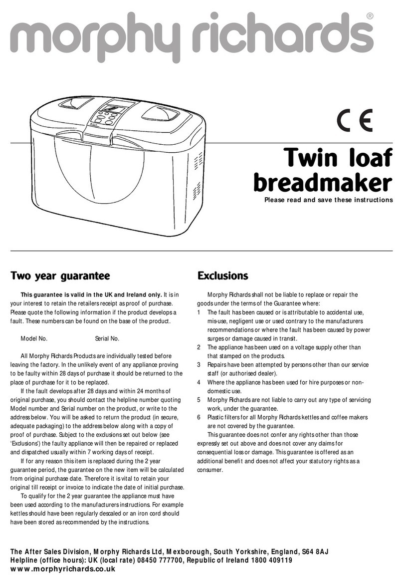 Morphy Richards IB48270 User manual