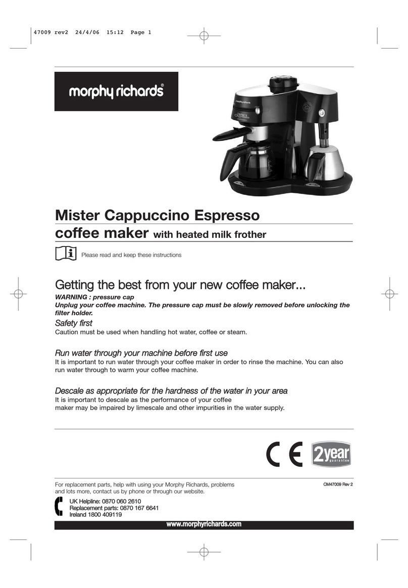Morphy Richards IB47009 User manual Morphy Richards IB47009 User manual