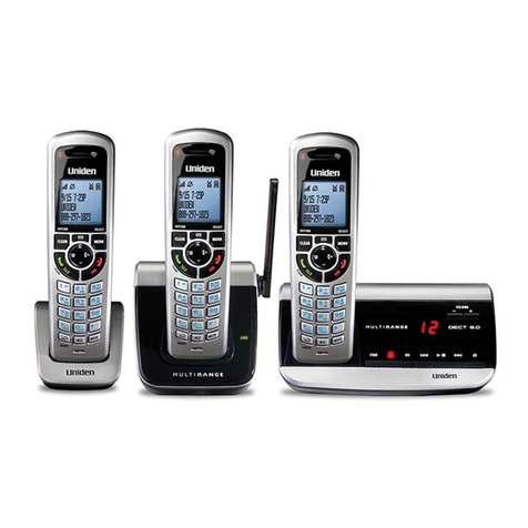 Uniden DECT3380-3R User manual