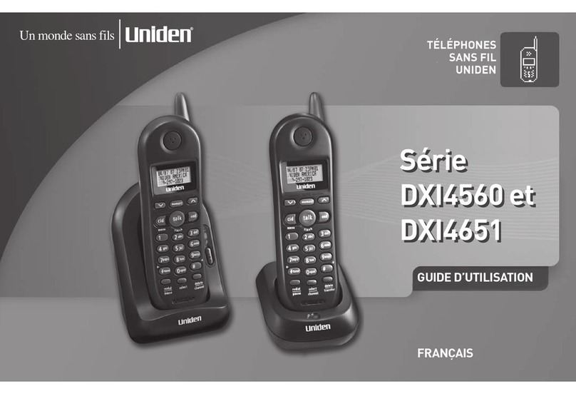 Uniden DXI4560-2 User manual