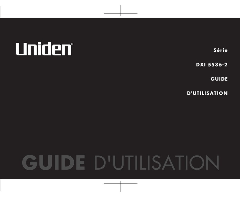 Uniden DXI5586-2 - DXI Cordless Phone user guide