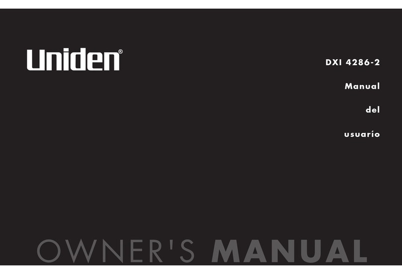 Uniden DXI 4286-2 Series User manual