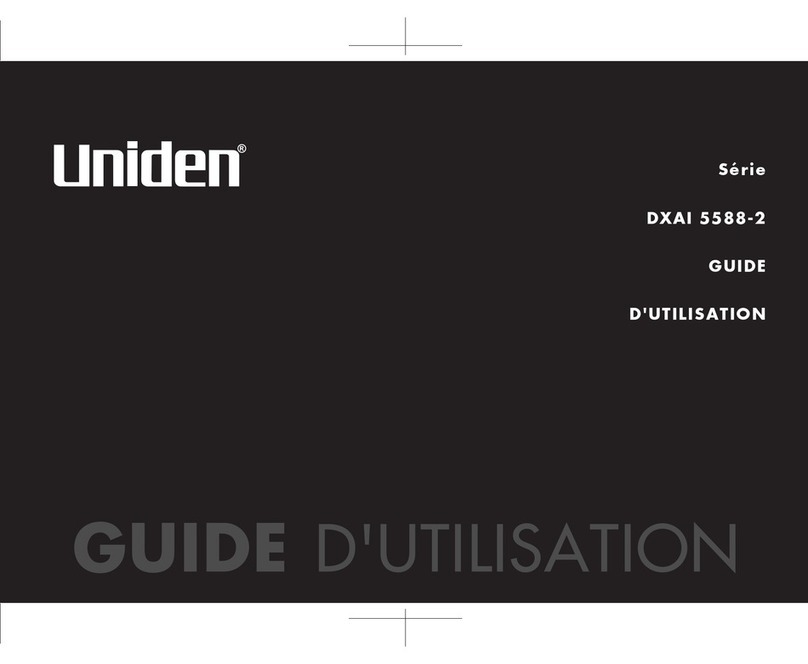 Uniden DXAI5588-2 Series User manual