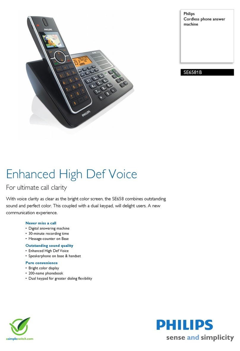 Philips SE6581B User manual