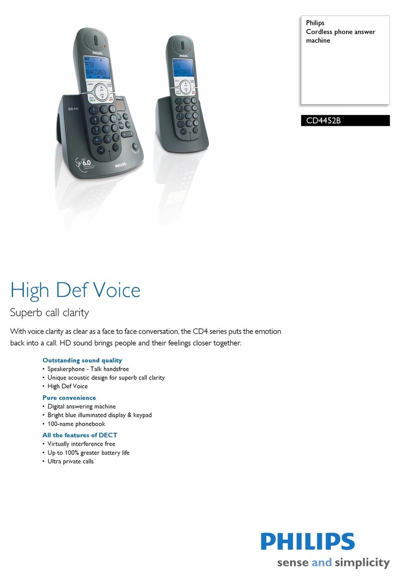 Philips CD4452B User manual