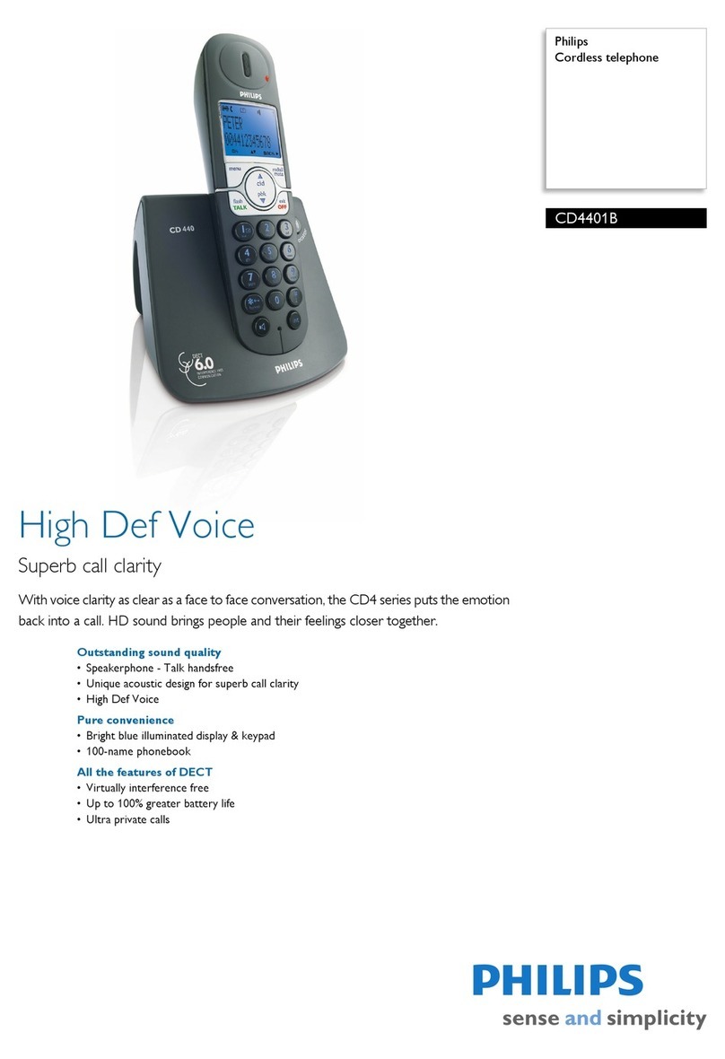 Philips CD4401B User manual