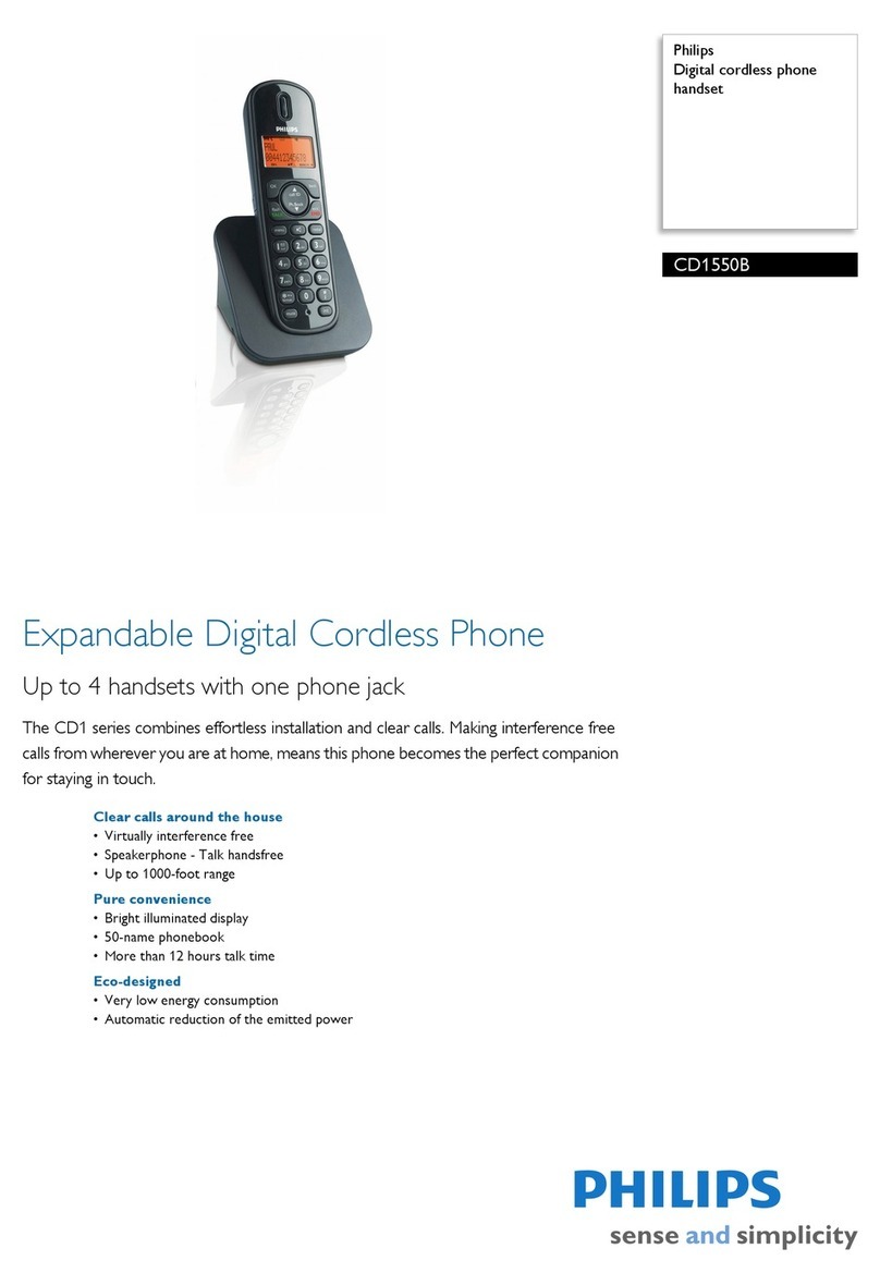 Philips CD1550B User manual