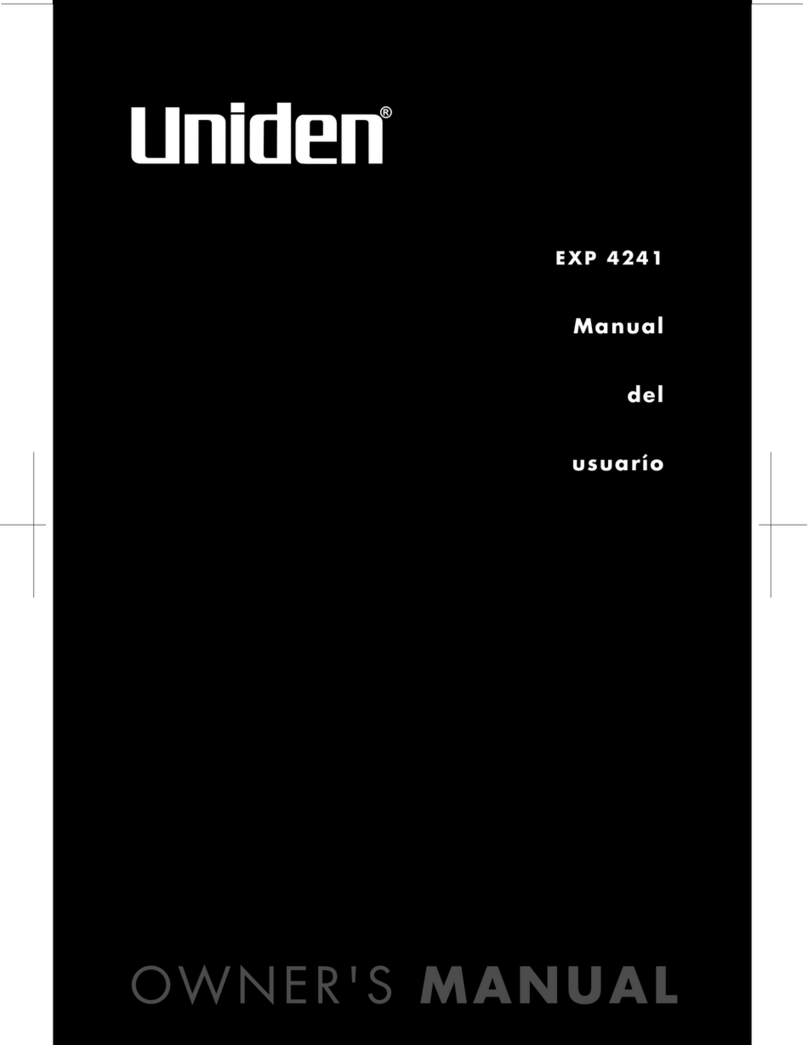 Uniden EXP4241 - EXP 4241 Cordless Phone User guide