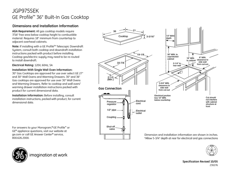 GE JGP975SEKSS Manual