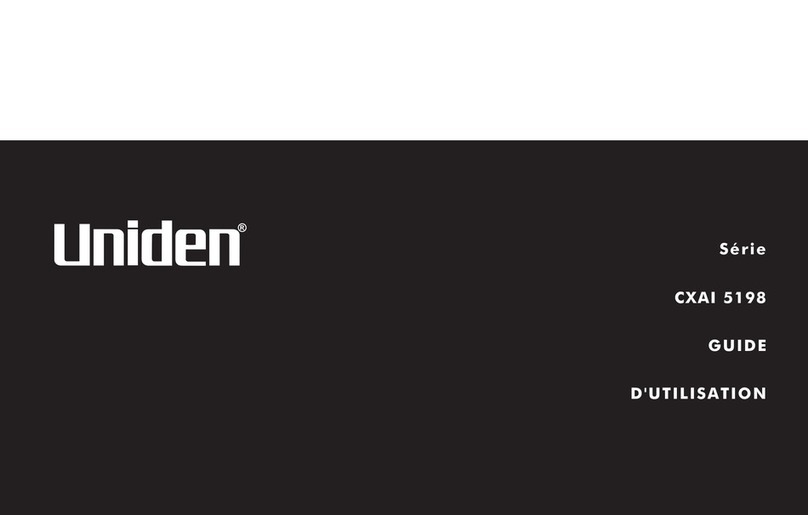 Uniden CXAI5198 Service manual