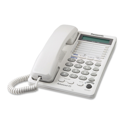 Panasonic KX-TS108W User manual Panasonic KX-TS108W User manual