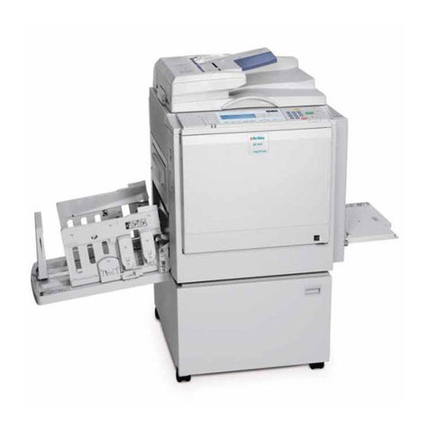 Ricoh Priport DX 4545 operating instructions