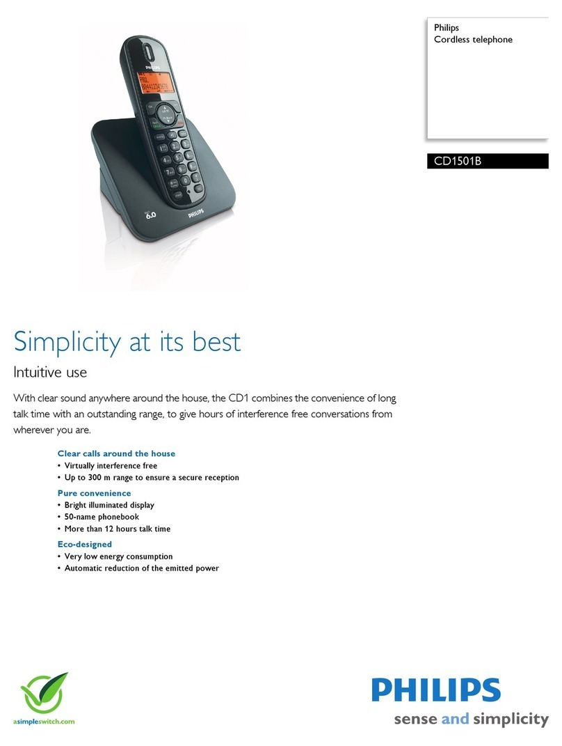 Philips CD1501B User manual