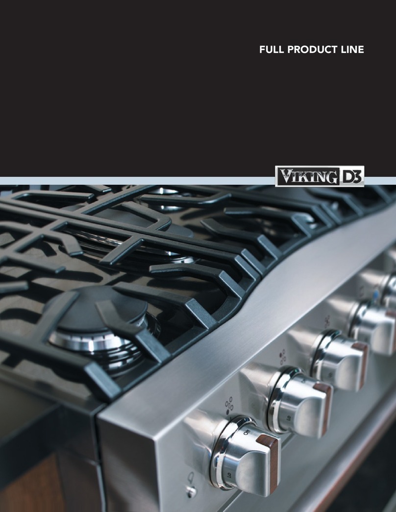 Viking RDECU2566B User manual