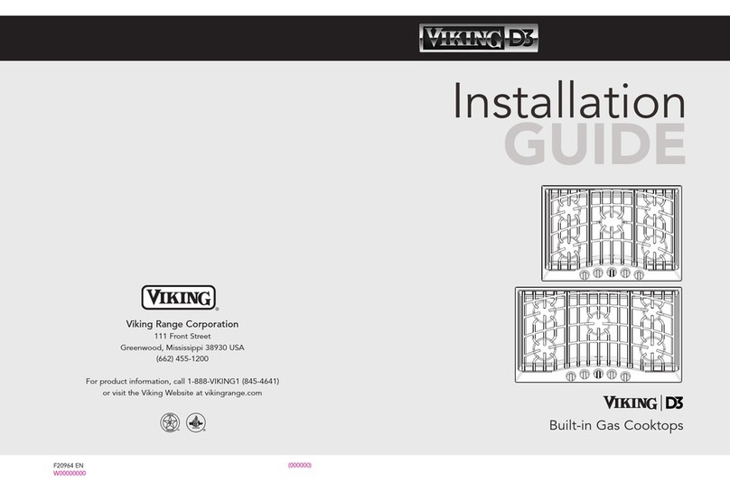 Viking RDGSU2005BSS installation guide