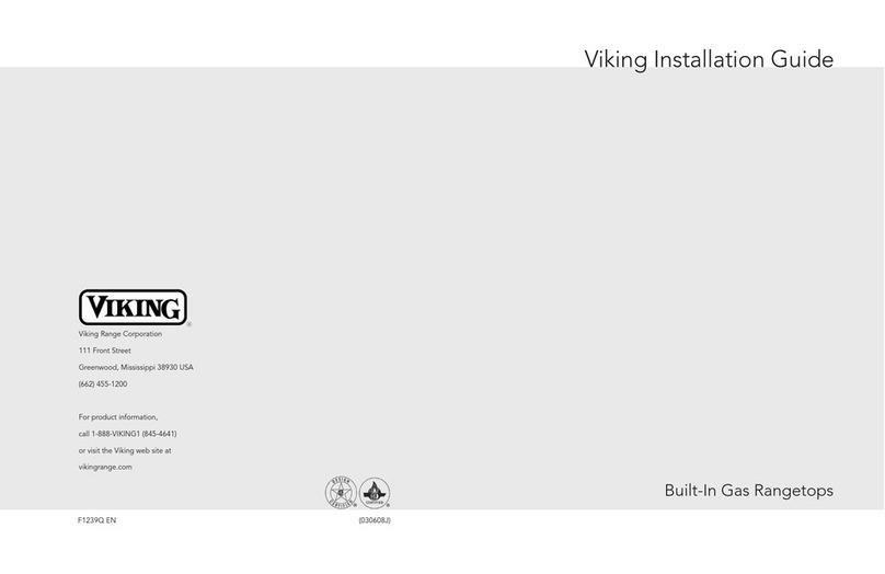 Viking DGRT series installation guide