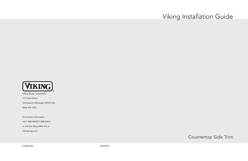 Viking Professional Custom VGRT530-4BSS User manual