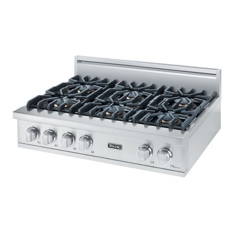 Viking Professional Custom VGRT530-4BSS installation guide