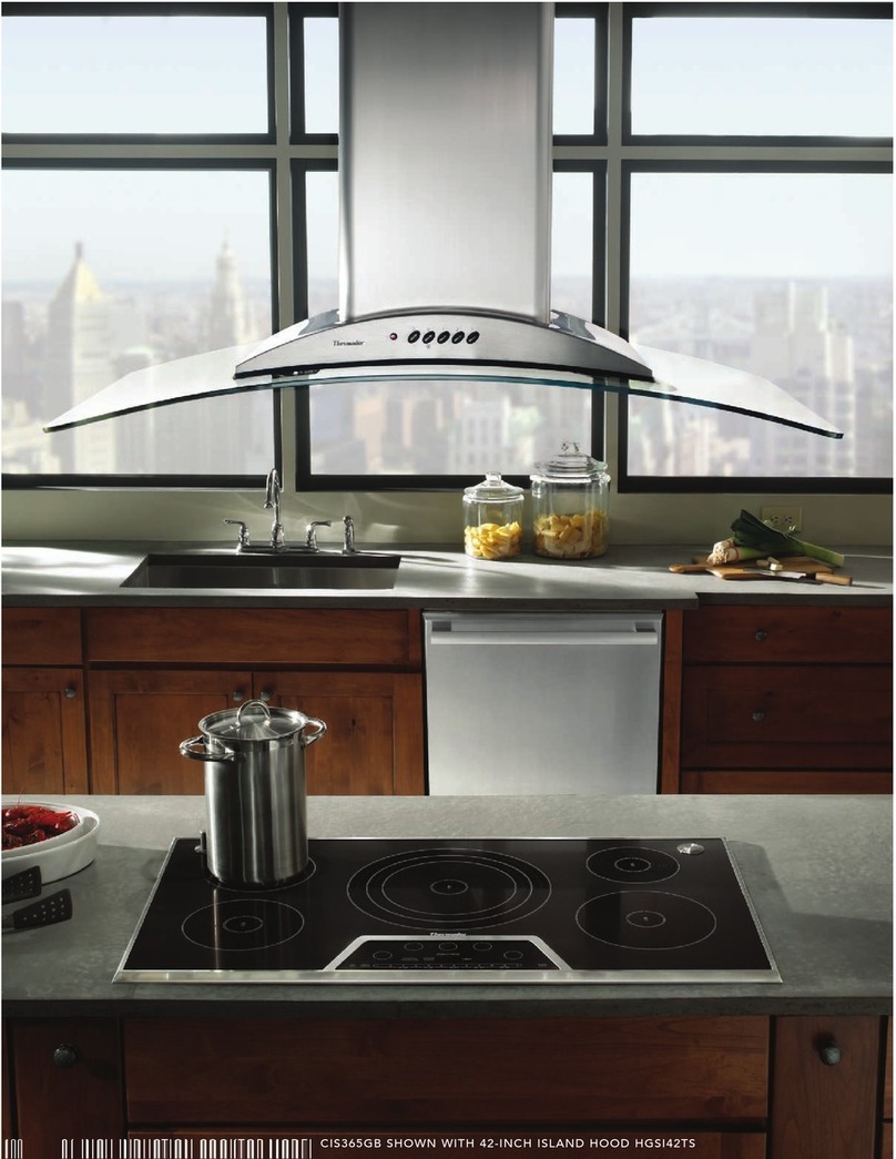 Thermador COOKSMART CIS365GB User manual