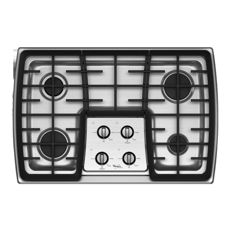 Whirlpool G7CG3064XS installation instructions