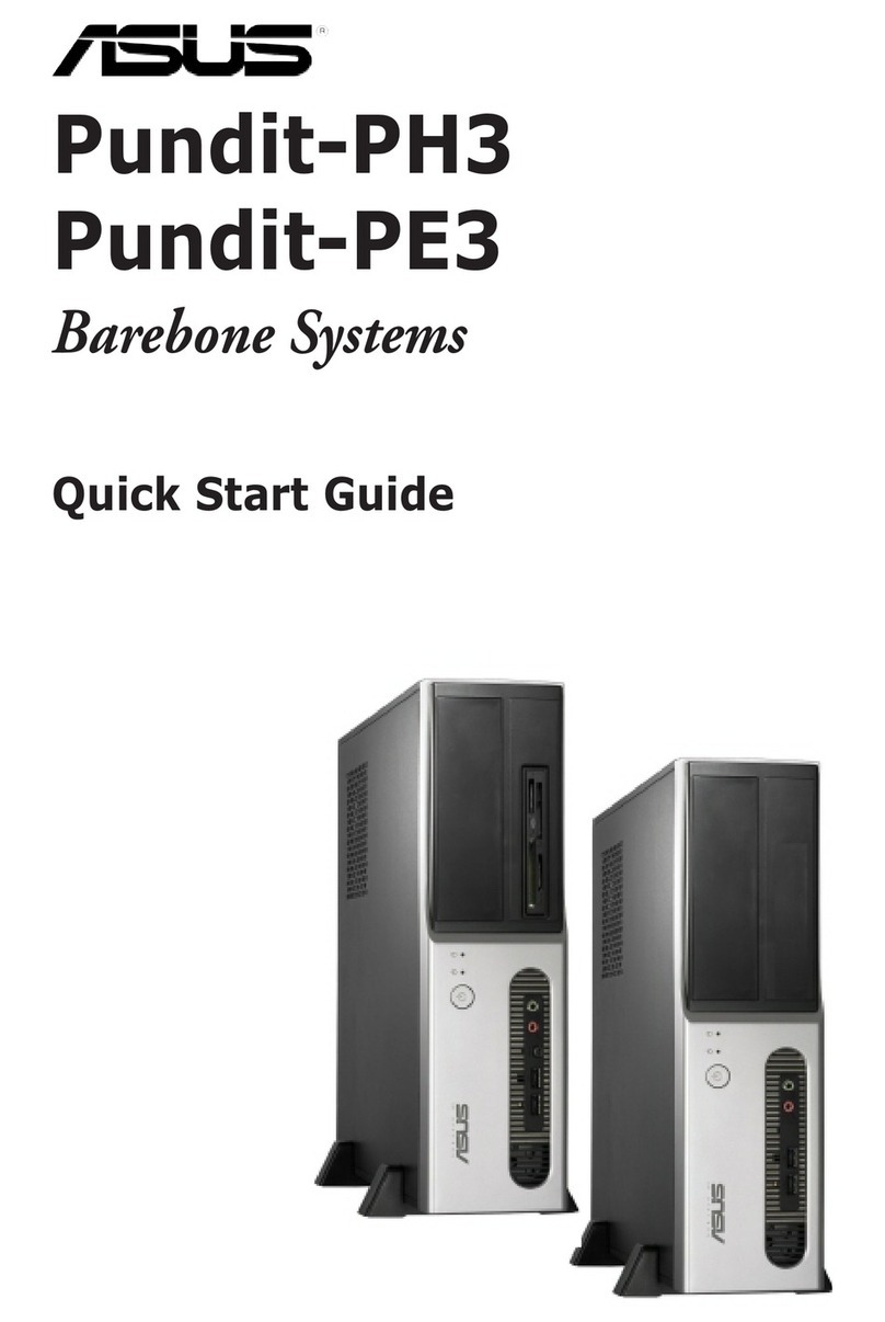 Asus Pundit-PE3 quick start guide