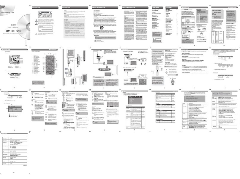 Coby DVD420AT98 User manual