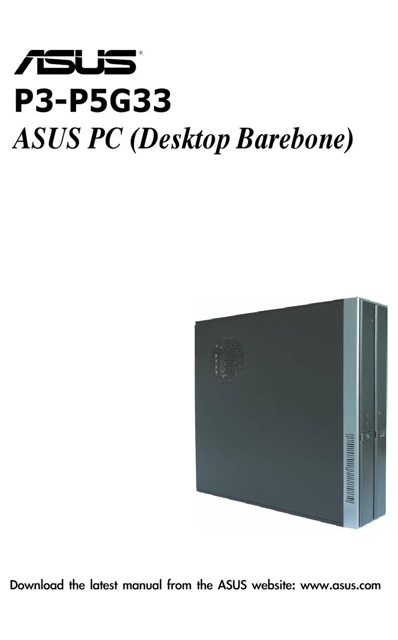 Asus P3-P5G33 - P Series - 0 MB RAM user manual